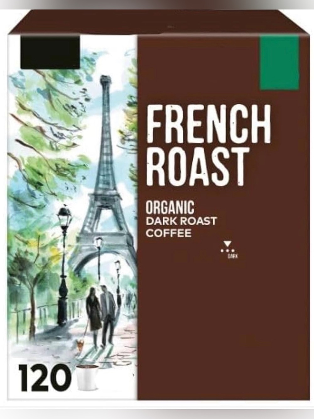 Kirkland signature french roast K cups 120 count dark roast coffee pods